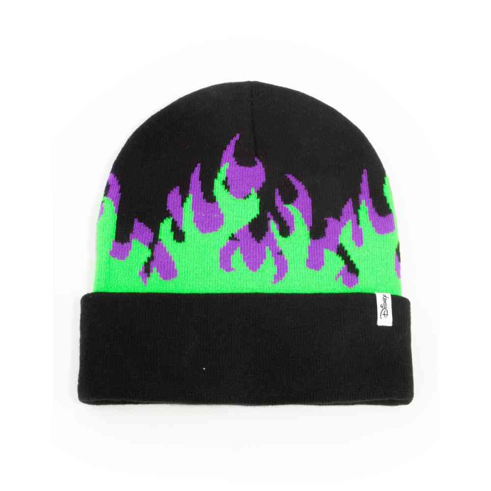 Disney Maleficent - Roll Up Beanie Muts - Zwart